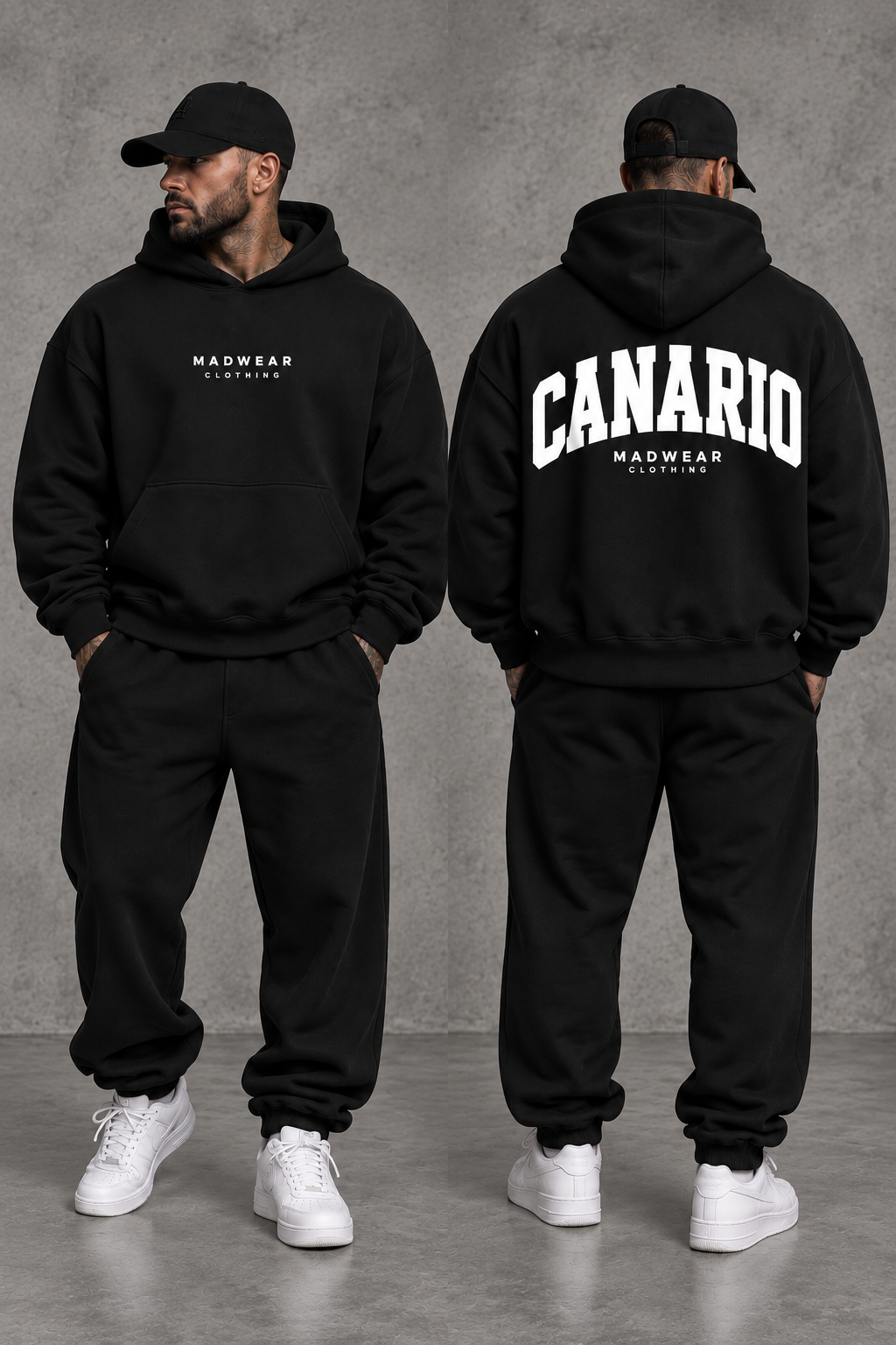 SUDADERAS CON GORRO