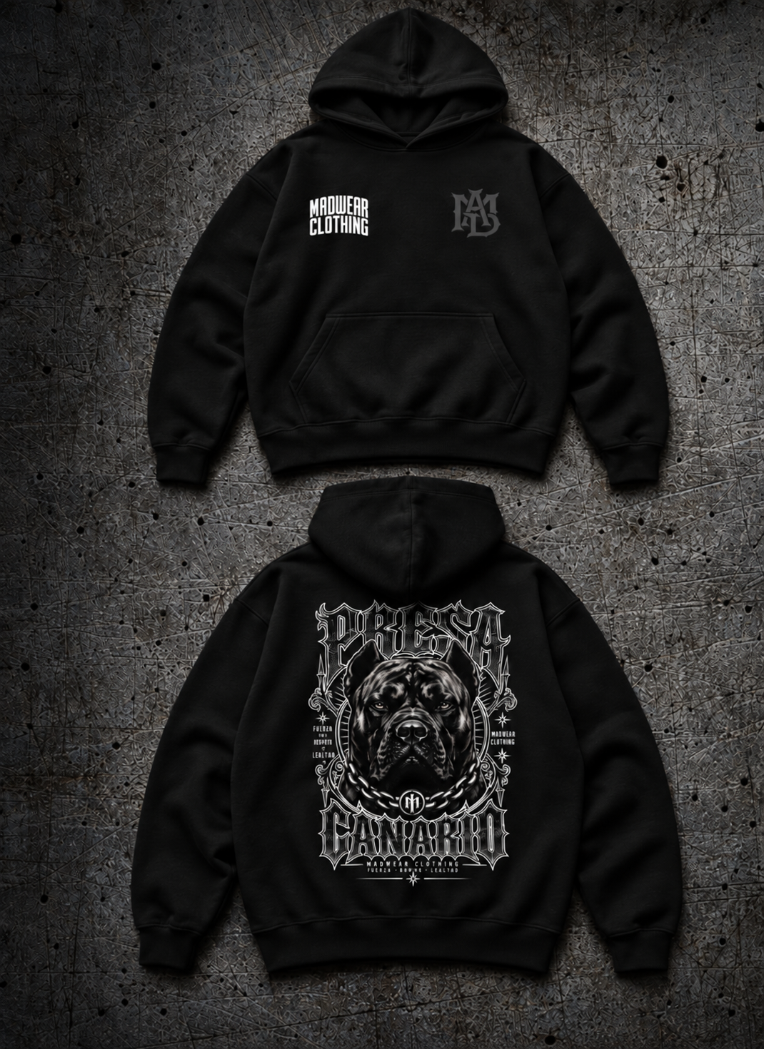 PRESA CANARIO SUDADERA OVERSIZED