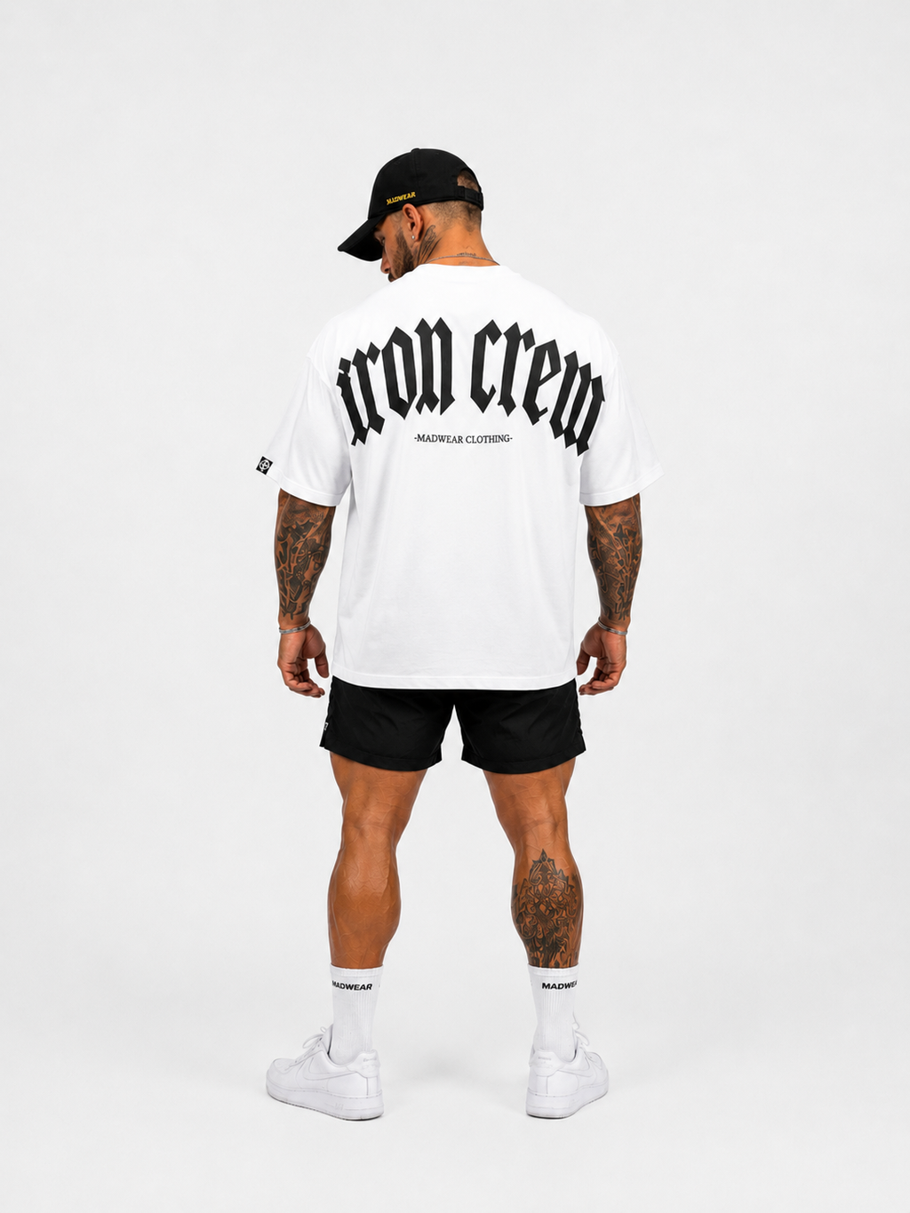 CAMISETA OVERSIZED IRON CREW WHITE EDITION
