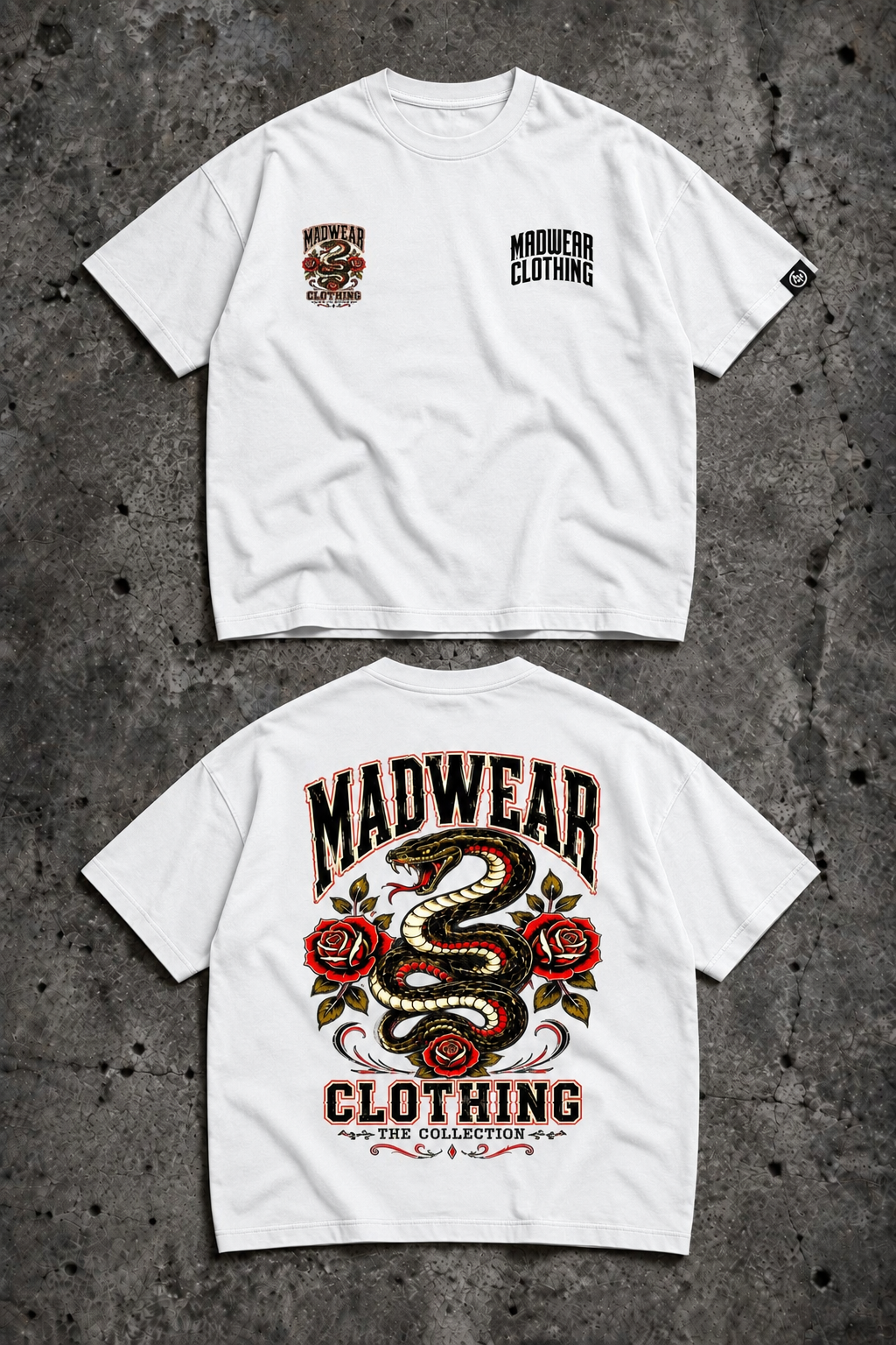 SNAKE INK COLLECTION WHITE