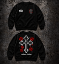 CRUZ INK COLLECTION SUDADERA SIN GORRO CREW NECK BLACK