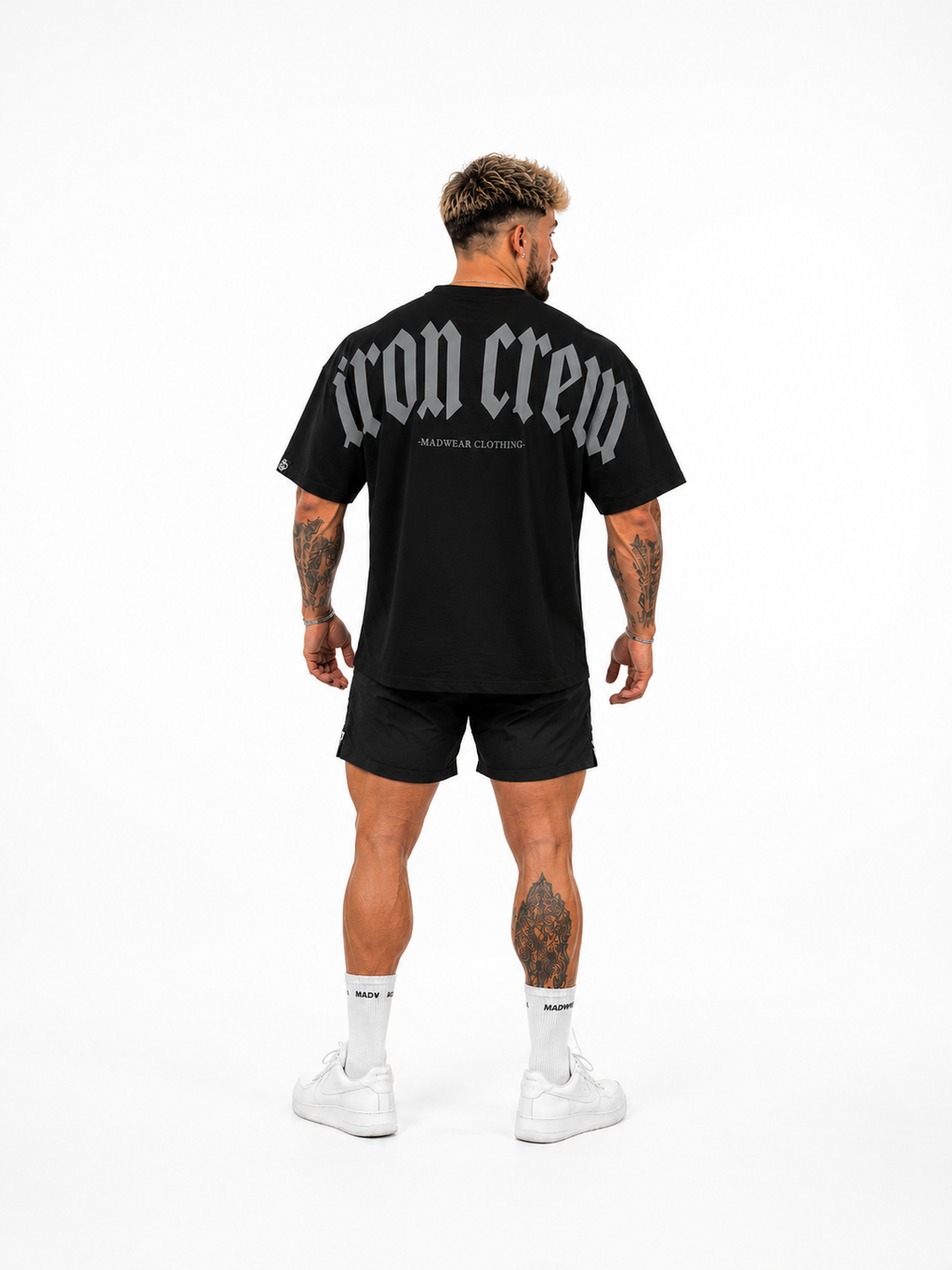 CAMISETA OVERSIZED IRON CREW BLACK EDITION