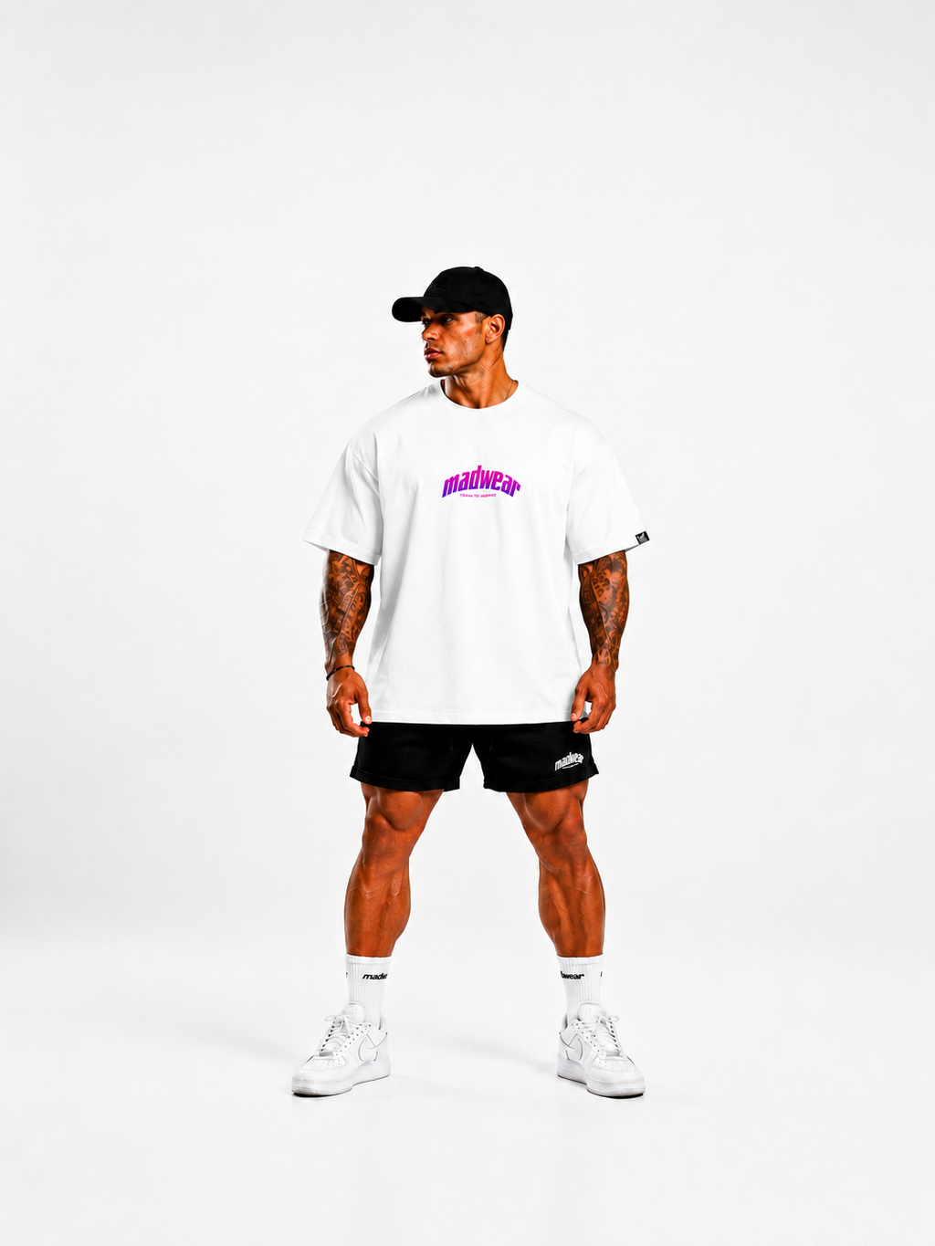 CAMISETA OVERSIZED MADWEAR BLANCO/SUMMER