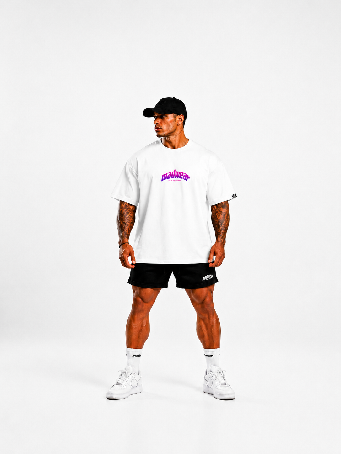 CAMISETA OVERSIZED MADWEAR BLANCO/SUMMER