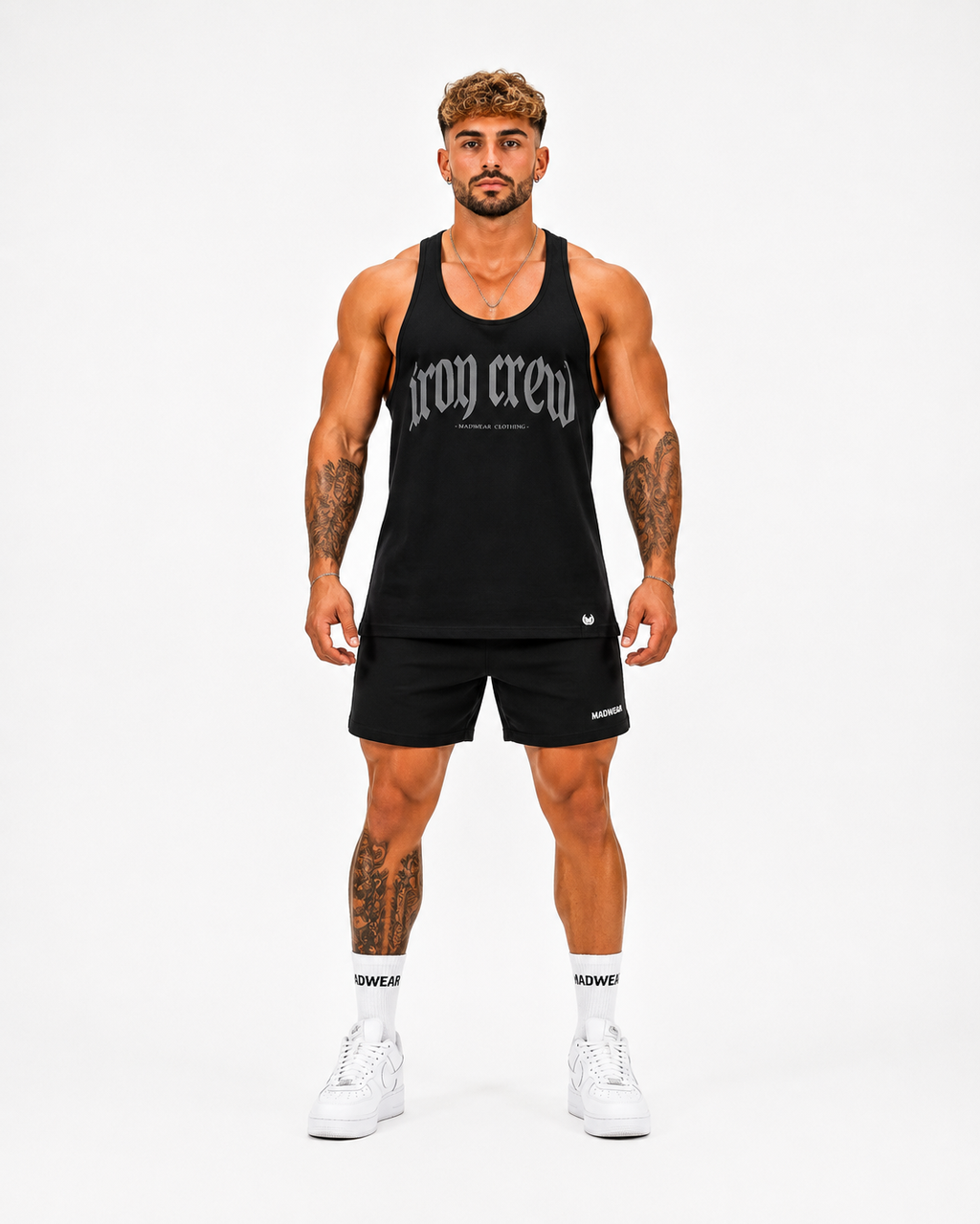 CAMISETA STRINGER IRON CREW BLACK EDITION