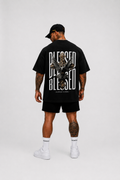 CAMISETA OVERSIZED BLESSED / BENDECIDO