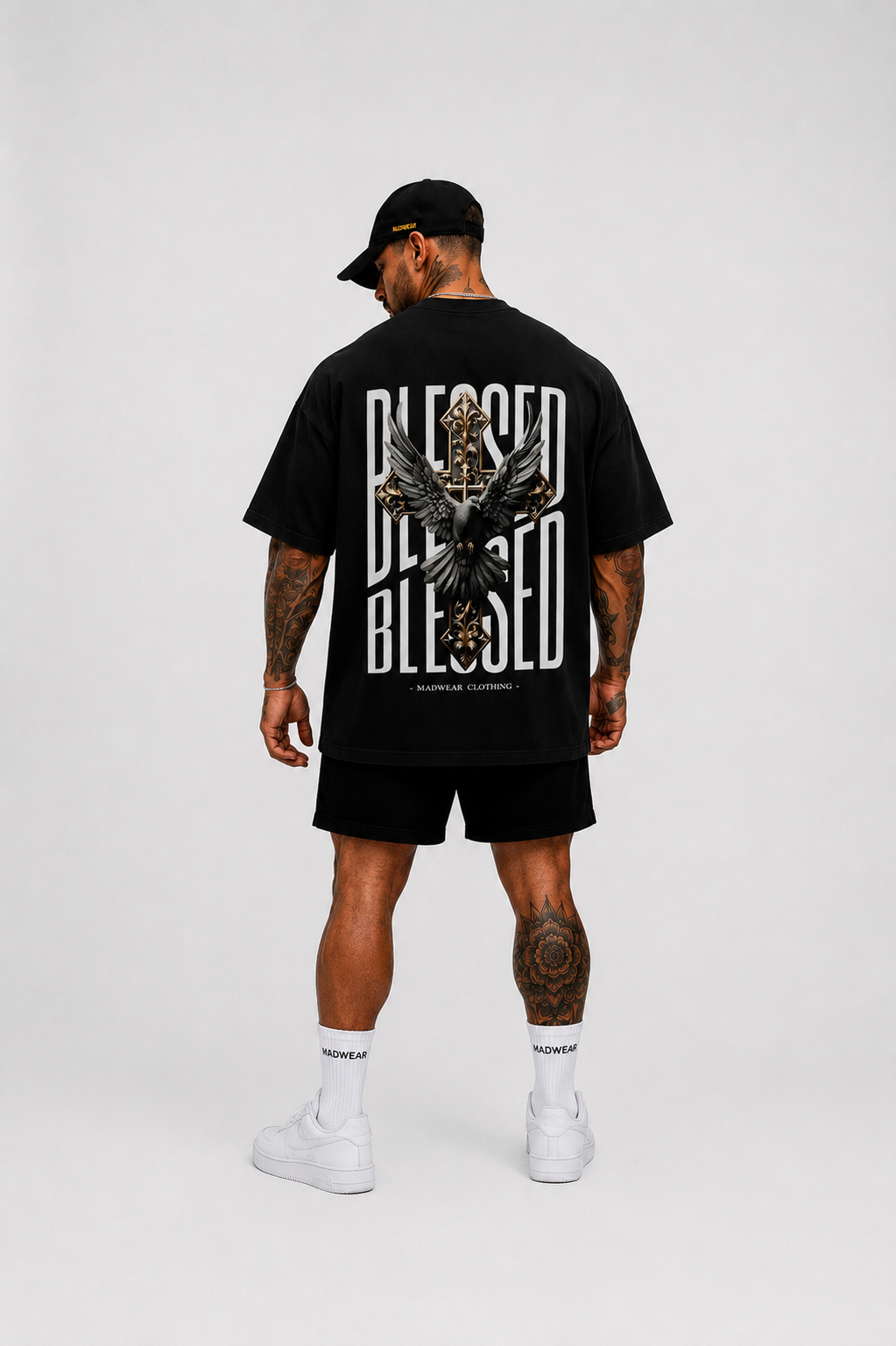 CAMISETA OVERSIZED BLESSED / BENDECIDO