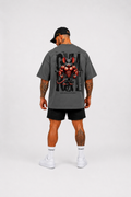 CAMISETA OVERSIZED GYMRAT DARK GREY EDITION