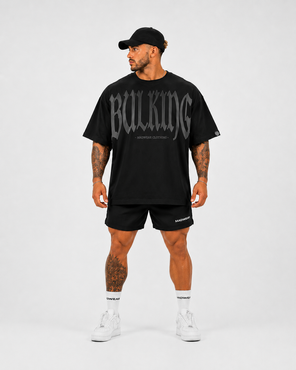 CAMISETA OVERSIZED BULKING BLACK EDITION