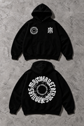 GRÁFICO MADWEAR BLANCO SUDADERA OVERSIZED