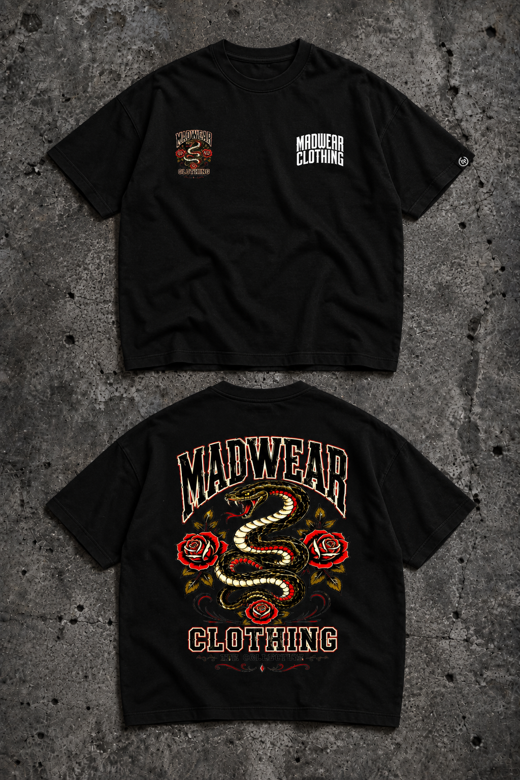 SNAKE INK COLLECTION BLACK