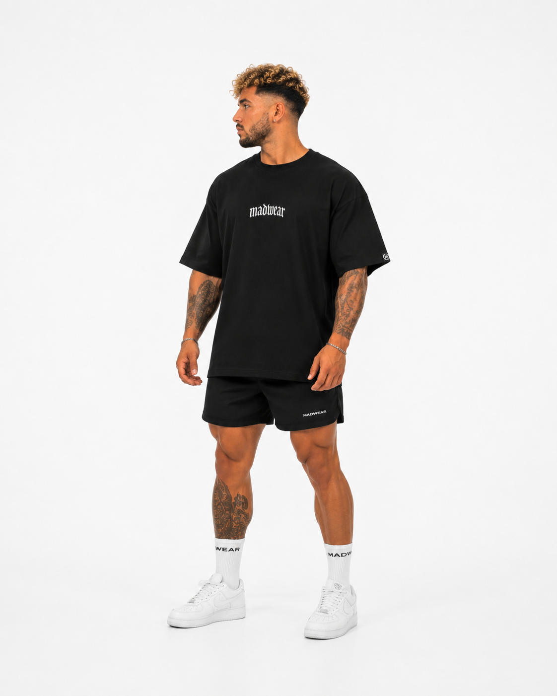 CAMISETA OVERSIZED CHAMPION MENTALITY CBUM BLACK