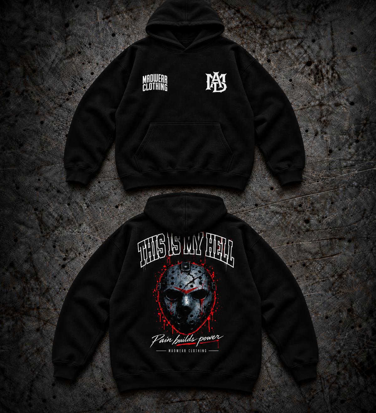 THIS IS MY HELL SUDADERA OVERSIZED