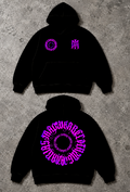 GRÁFICO MADWEAR VIOLETA FUCCIA SUDADERA OVERSIZED