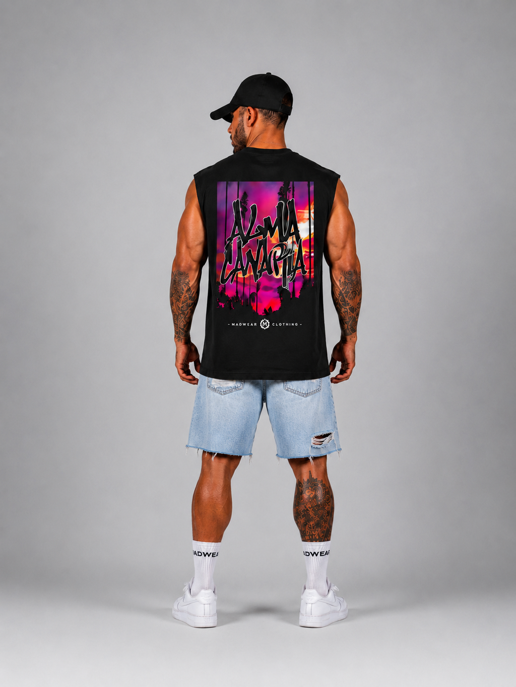CAMISETA TANK TOP ALMA CANARIA BLACK EDITION