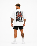 CAMISETA OVERSIZED GYMRAT WHITE EDITION