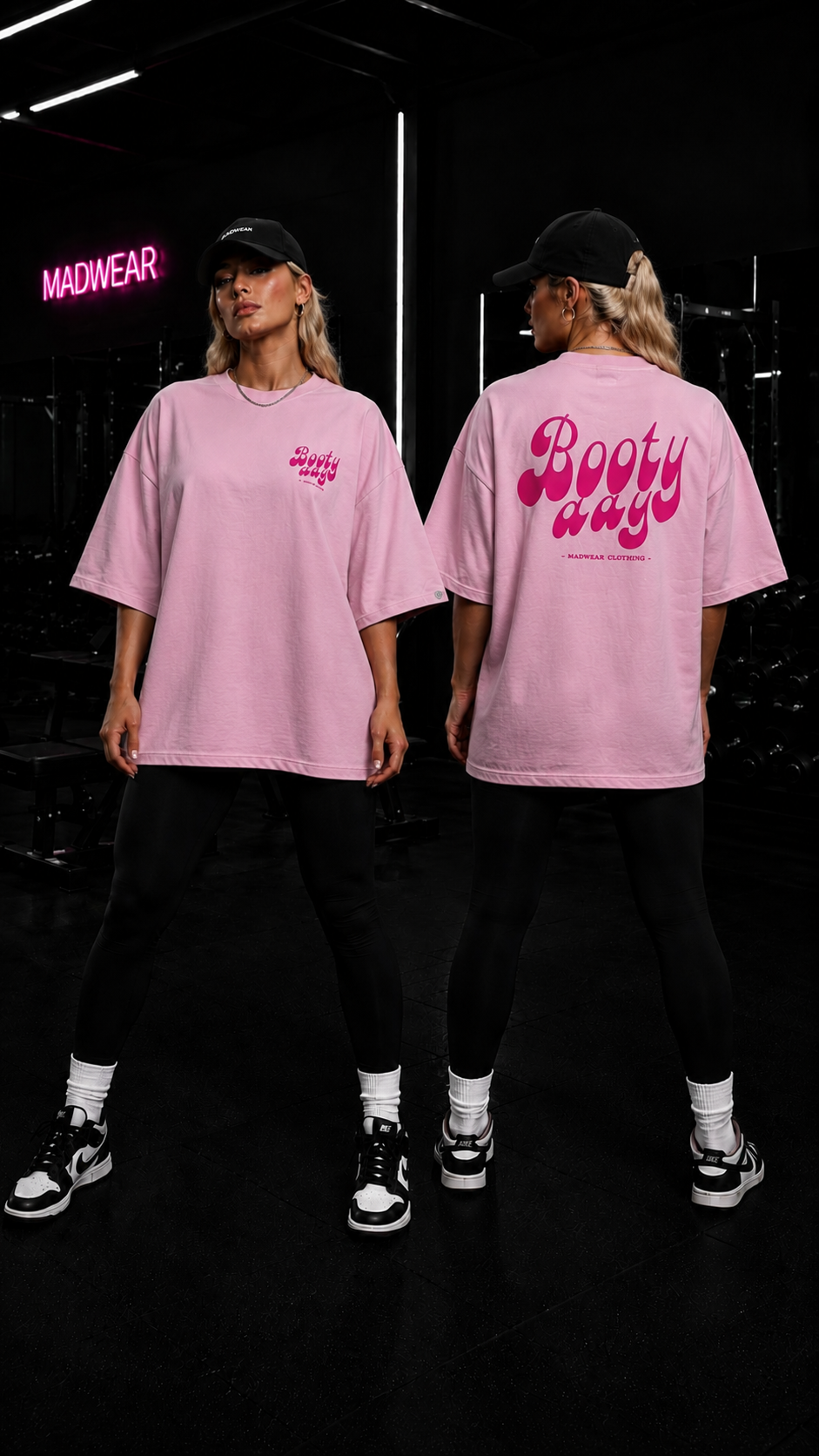 CAMISETA OVERSIZED BOOTY DAY 3 COLORES