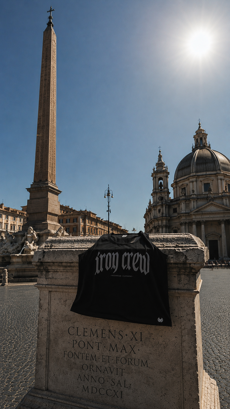 CAMISETA STRINGER IRON CREW BLACK EDITION