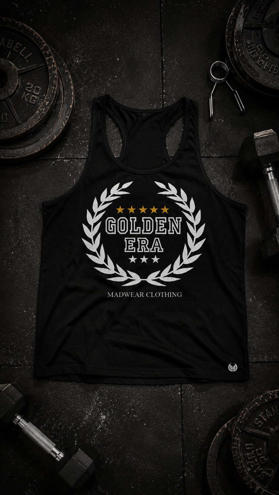 CAMISETA STRINGER GOLDEN ERA BLACK EDITION