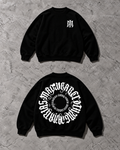 GRÁFICO MADWEAR SUDADERA SIN GORRO CREW NECK BLANCO