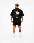 CAMISETA OVERSIZED LEG DAY BLACK EDITION