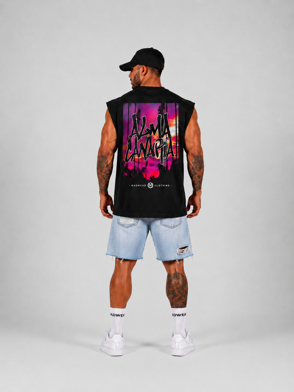 CAMISETA TANK TOP ALMA CANARIA BLACK EDITION