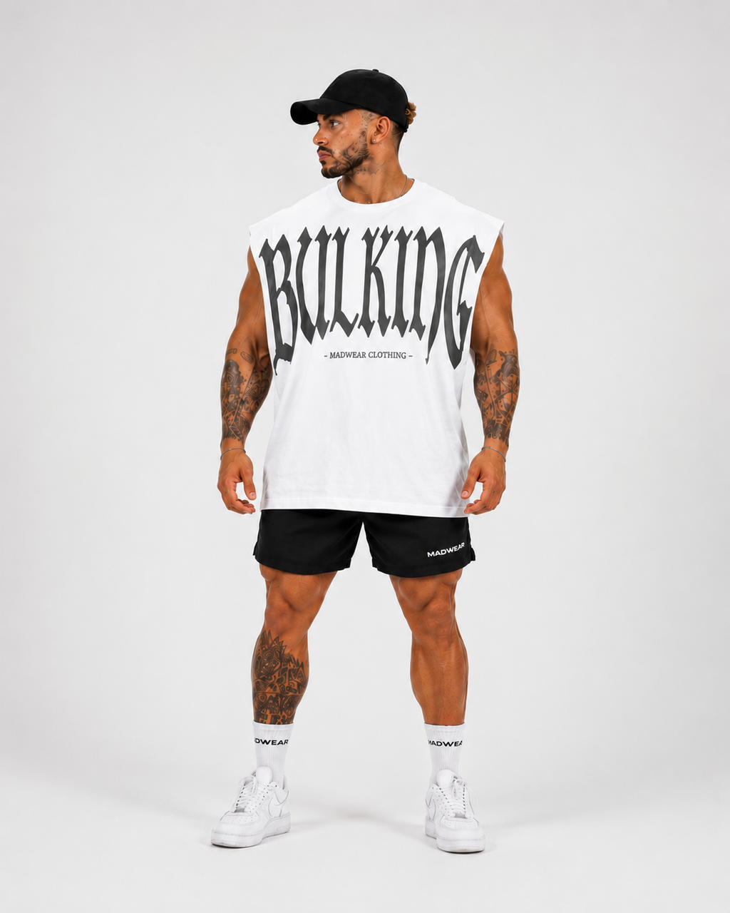 CAMISETA TANK TOP BULKING WHITE EDITION