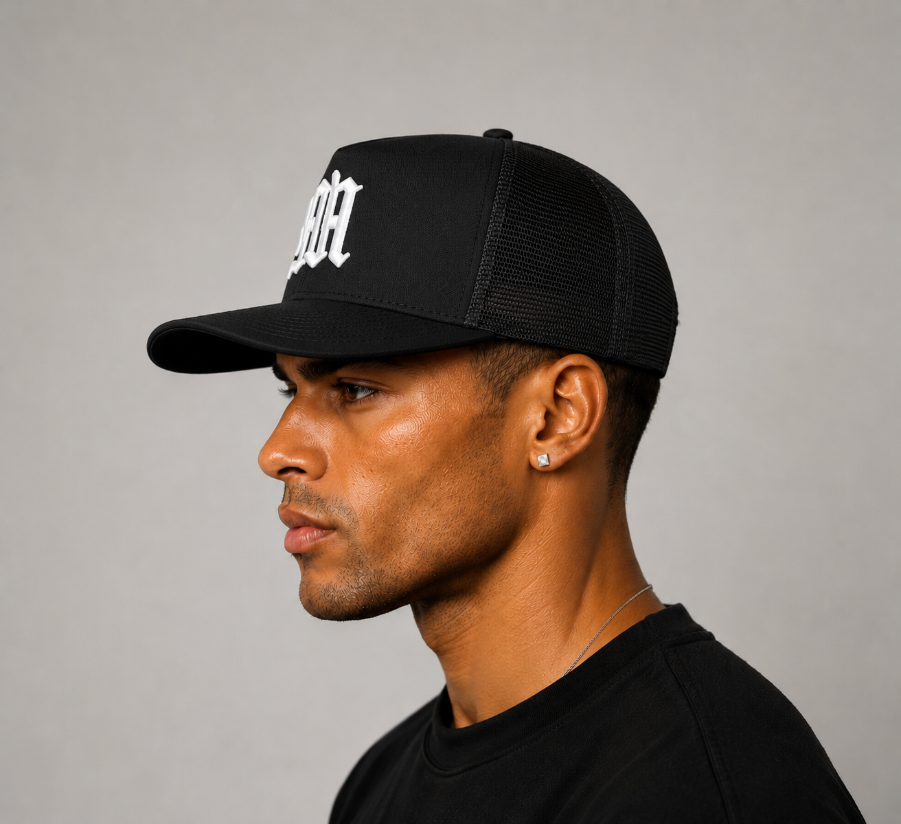 GORRA MADWEAR NEGRO/LOGO BLANCO