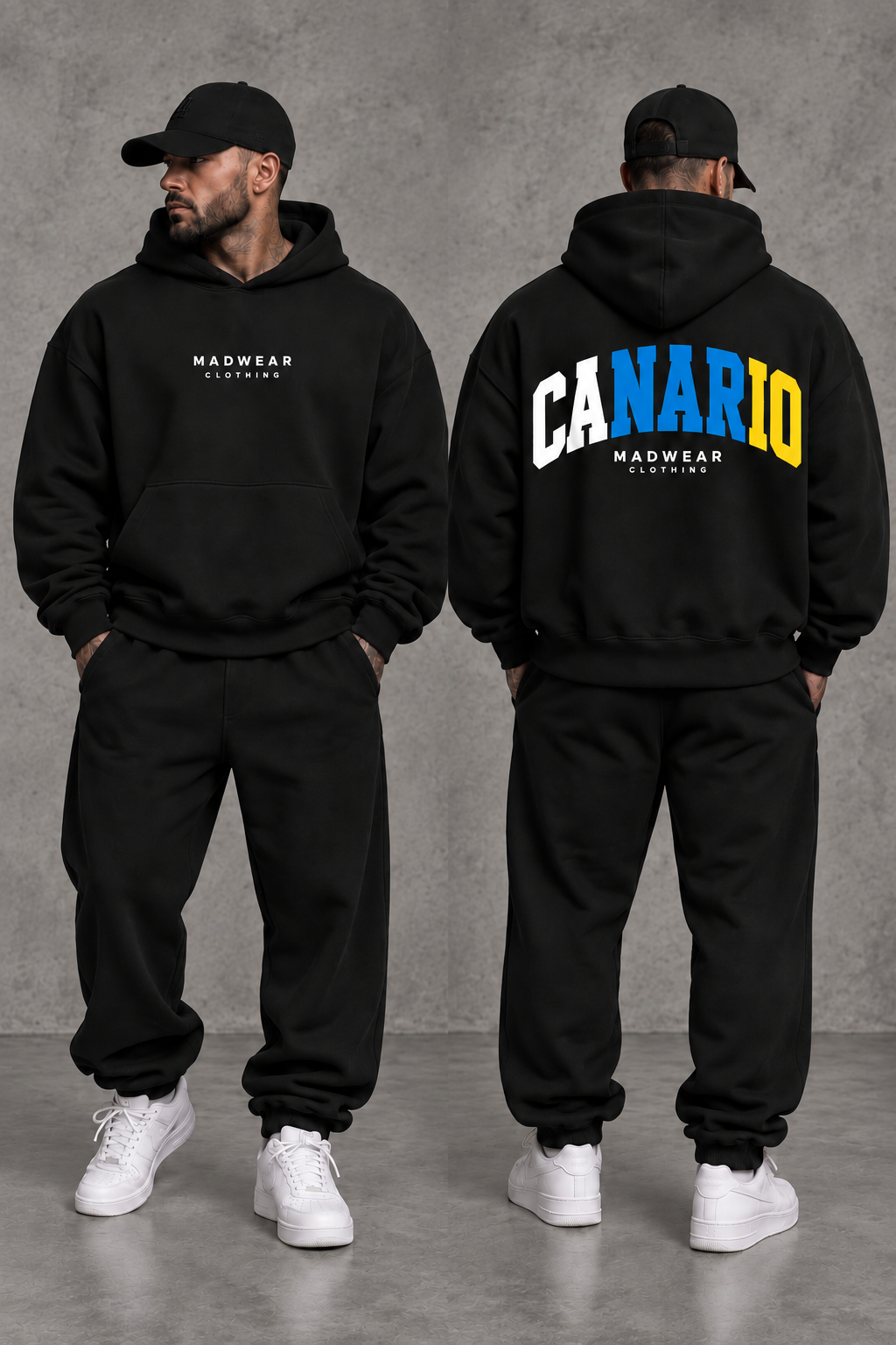 SUDADERA CANARIO COLORES DE CANARIAS