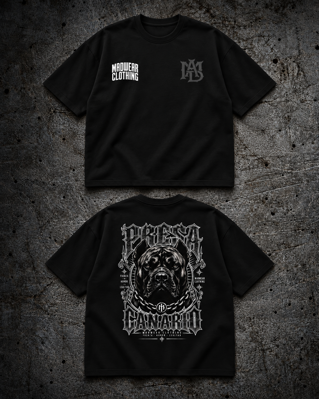 PRESA CANARIO CAMISETA OVERSIZED