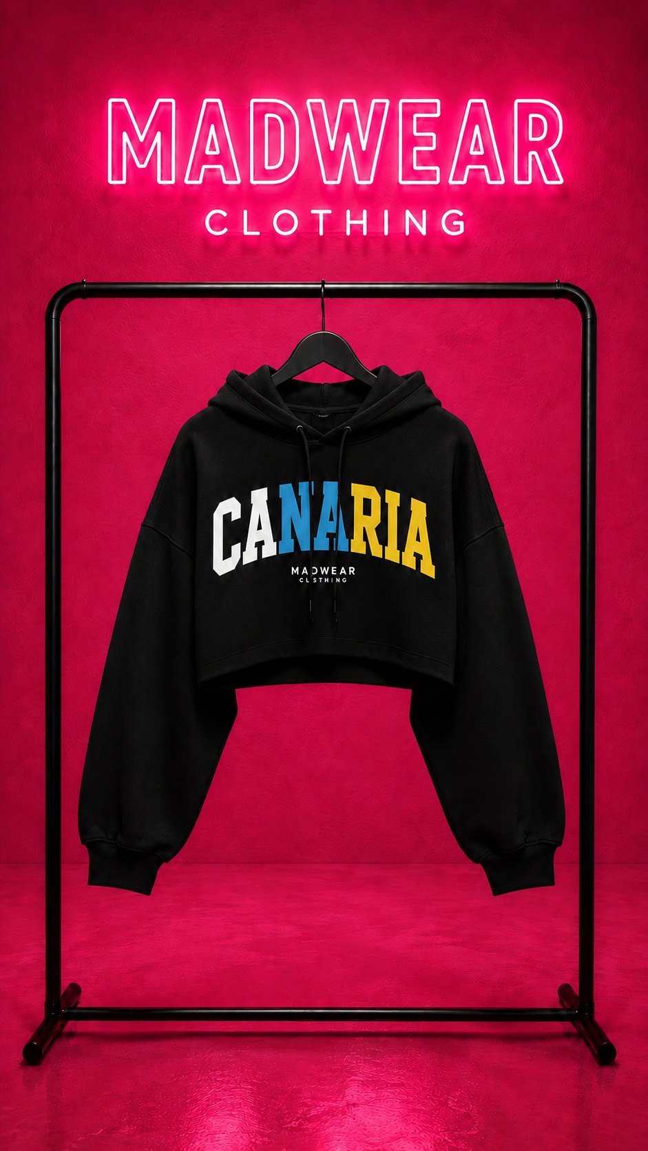 CROP TOP OVERSIZED CANARIA CANARIAS