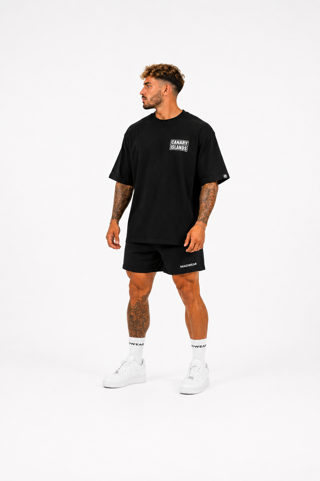CAMISETA OVERSIZED EL BAIFO STRONG BLACK EDITION